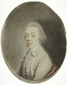 Portrait of a Man by Hugh Douglas Hamilton