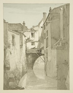Queen Street Bridge, 1821 by Hugh ONeill