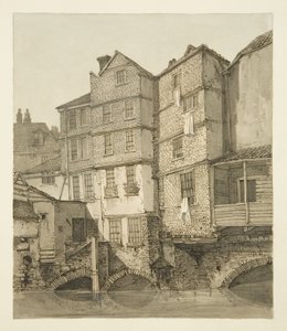 The Frome, Looking Upstream Towards Christmas Bridge, 1823