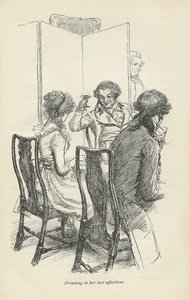 Drinking to Her Best Affections by Hugh Thomson