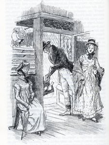 Emma Explains She is the One Who Arranged the Wedding of Miss Taylor and Mr Weston by Hugh Thomson