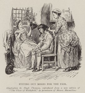Fitting out Moses for the Fair by Hugh Thomson