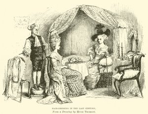 Hair-dressing in the Last Century by Hugh Thomson