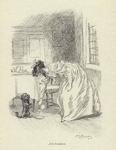 Illustration for Amos Barton by George Eliot by Hugh Thomson