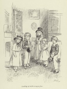 Illustration for Amos Barton by George Eliot by Hugh Thomson