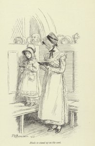 Illustration for Amos Barton by Hugh Thomson