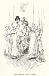 Illustration for Northanger Abbey by Jane Austen by Hugh Thomson