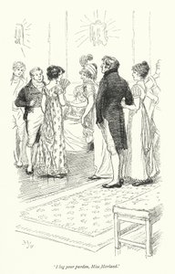 Illustration for Northanger Abbey by Jane Austen