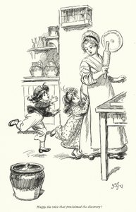 Illustration for Northanger Abbey by Jane Austen by Hugh Thomson