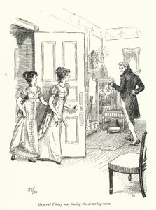 Illustration for Northanger Abbey by Jane Austen