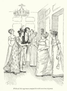Illustration for Persuasion by Jane Austen by Hugh Thomson