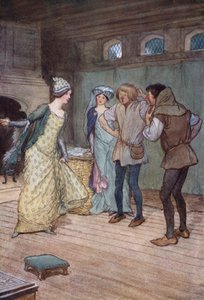 Illustration for The Merry Wives of Windsor by Hugh Thomson