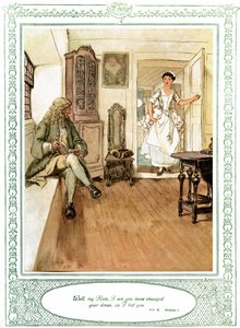 She Stoops to Conquer by Hugh Thomson