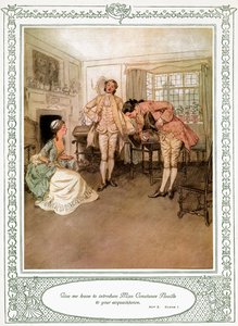 She Stoops to Conquer by Hugh Thomson