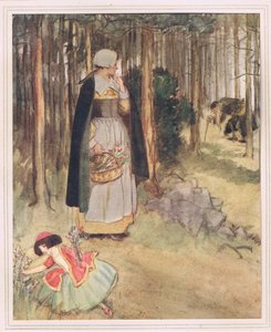 She Beheld the Old Physician in Quest of Roots and Herbs