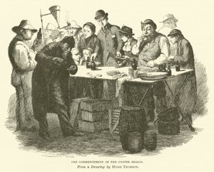 The Commencement of the Oyster Season by Hugh Thomson
