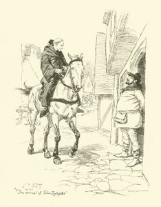 The Arrival of John Lydgate by Hugh Thomson