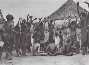 Dinka cow-dance