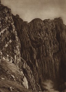 Mexico: The Crater of Popocatepetl by Hugo Brehme