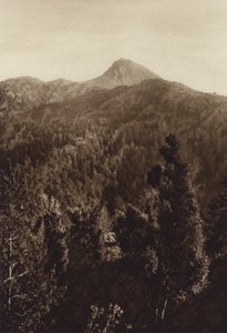 Mexico: Nevado de Colima, Partial View by Hugo Brehme