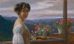 Alice Charlemont, the Daughter of the Painter