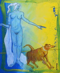 Diana, Goddess of the Hunt by Hugo Nefe