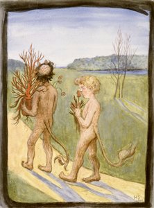 Flowers for Her by Hugo Simberg