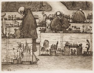 The Garden of Death by Hugo Simberg