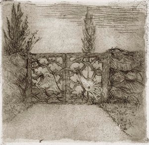 Thorn Gate by Hugo Simberg