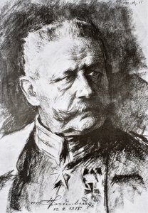General Paul von Hindenburg by Hugo Vogel