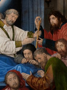 Death of the Virgin (detail) by Hugo van der Goes