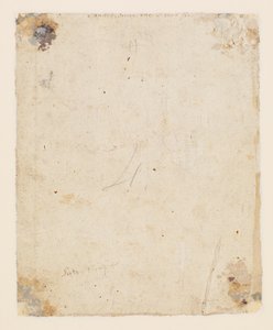 Inscription on Verso: Upper Centre, Brown Ink, Italian 18th-Century Hand: 