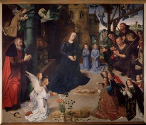 Portinari Altarpiece: The Adoration of the Shepherds by Hugo van der Goes
