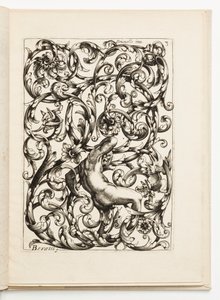 Plate 3, from Various Designs for Locksmiths by Hugues Brisville