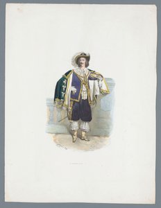 Man in Historical Costume by Huib van Hove Bz