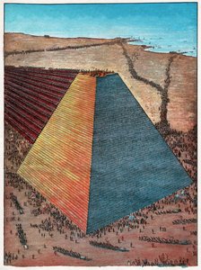 Pyramid of Cheops, 1927 (engraving)