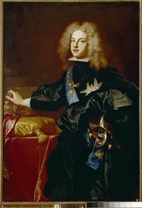 Portrait of Philip V of Spain by Hyacinthe Francois Rigaud