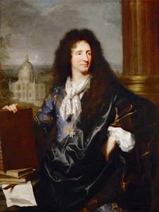 Portrait of Jules Hardouin-Mansart by Hyacinthe Francois Rigaud