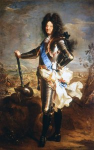 Portrait of Louis XIV, the Sun King (1638 - 1715)