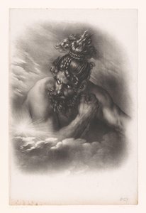 Swaran, the Defeated King of Lochlin (Glorification of French Heroes) by Hyacinthe Louis Victor Jean Baptiste Aubry Lecomte