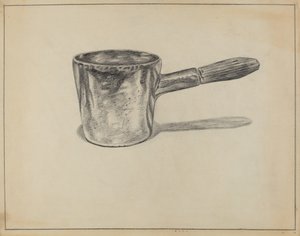 Pewter Dipper by Hyman Pearlman