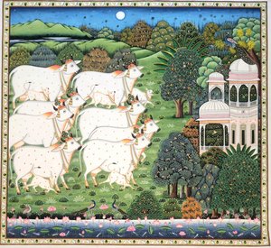 Sacred Cows Moonlit Palace by IMAGINEERS STUDIO