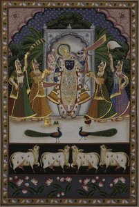 Shreenathji With Gopis