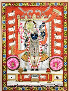 Vibrant Indian Shrinathji by IMAGINEERS STUDIO