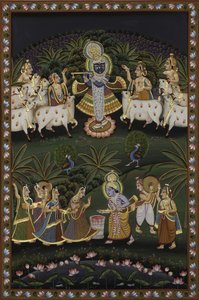 Vibrant Krishna Celebration