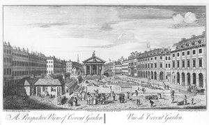 A Perspective View of Covent Garden