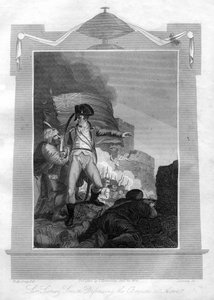 Sir Sydney Smith Defending the Breach at Acre by I. Brown