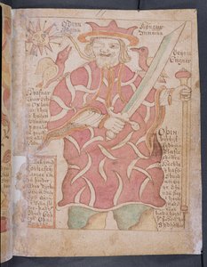 Odin, from Melsteds Edda