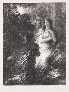 Duo des Troyens, 1894-1895 by Ignace Henri Jean Fantin Latour