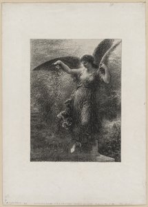 To Eugene Delacroix, 1890 by Ignace Henri Jean Fantin Latour